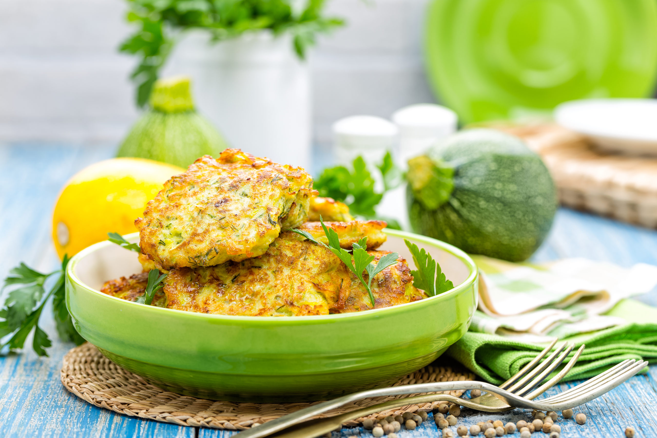zucchini pancakes